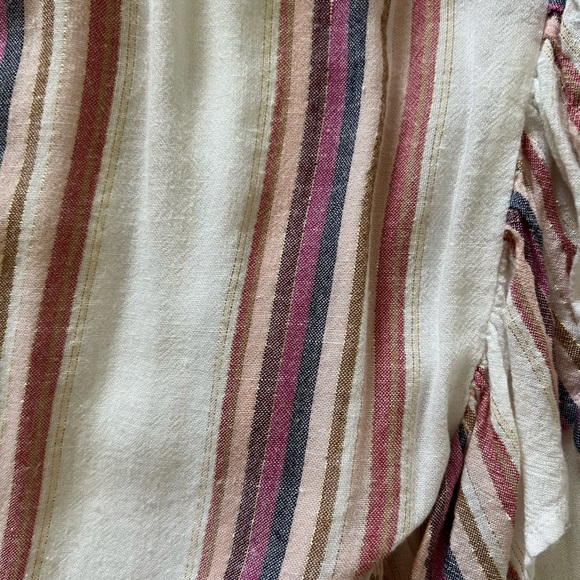 Rails Madison Linen Blend Wrap Dress - Picture 3 of 5